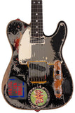Fender Custom Shop Masterbuilt Joe Strummer Telecaster, Limited, Super Heavy Relic, Aged Black over 3-Color Sunburst