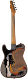 Fender Custom Shop Masterbuilt Joe Strummer Telecaster, Limited, Super Heavy Relic, Aged Black over 3-Color Sunburst