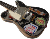Fender Custom Shop Masterbuilt Joe Strummer Telecaster, Limited, Super Heavy Relic, Aged Black over 3-Color Sunburst