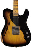 Fender Custom Shop Limited Nocaster Thinline Relic, Aged 2-Color Sunburst