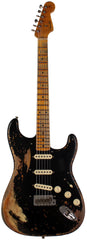 Fender Custom Shop Limited Poblano Strat, Super Heavy Relic, Aged Black