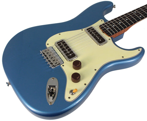 Fender Custom Shop Limited Edition Team Built Ariel Posen Signature Stratocaster, Faded Lake Placid Blue