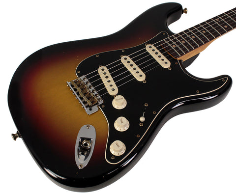 Fender Custom Shop Postmodern Stratocaster, Journeyman Relic, 3 Tone Sunburst