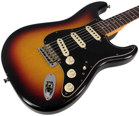 Fender Custom Shop Postmodern Stratocaster, Journeyman Relic, 3 Tone Sunburst
