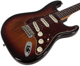 Fender Custom Shop Limited Roasted Pine Stratocaster, Deluxe Closet Classic, Chocolate 3-Color Burst