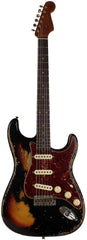 Fender Custom Shop Limited Roasted '61 Strat, Super Heavy Relic, Aged Black over 3-Color Burst
