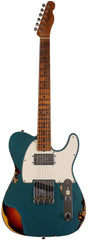 Fender Custom Shop Limited Red Hot Cunife Tele, Heavy Relic, Aged Ocean Turquoise Over Chocolate 3TS