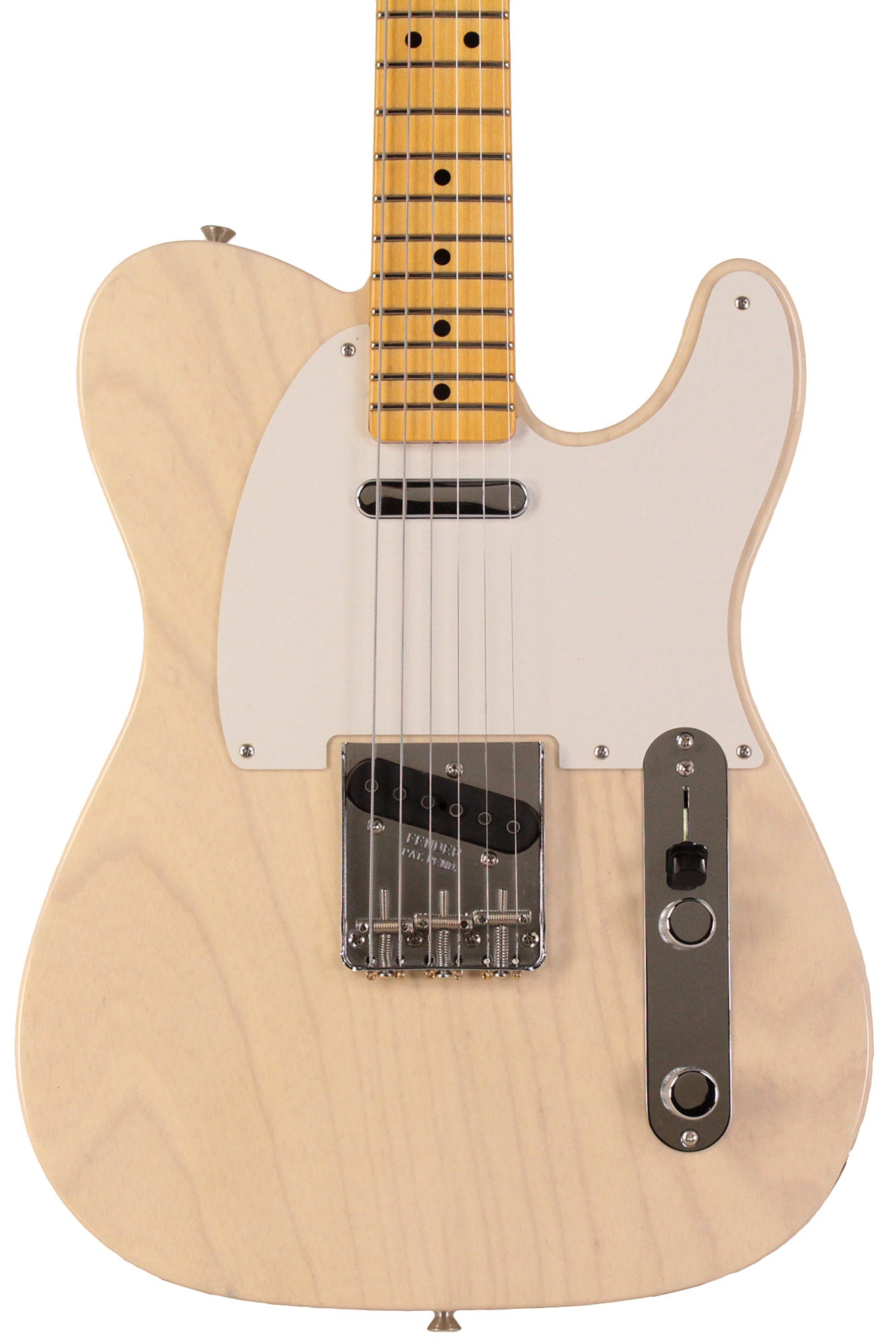 Fender Custom Shop Vintage Custom 1958 Top Load Telecaster Aged White Humbucker Music