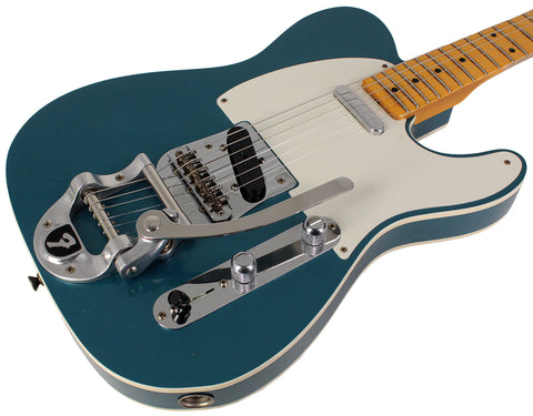 Fender Custom Shop Limited Twisted Tele Custom, Journeyman Relic, Bigsby, Aged Ocean Turquoise