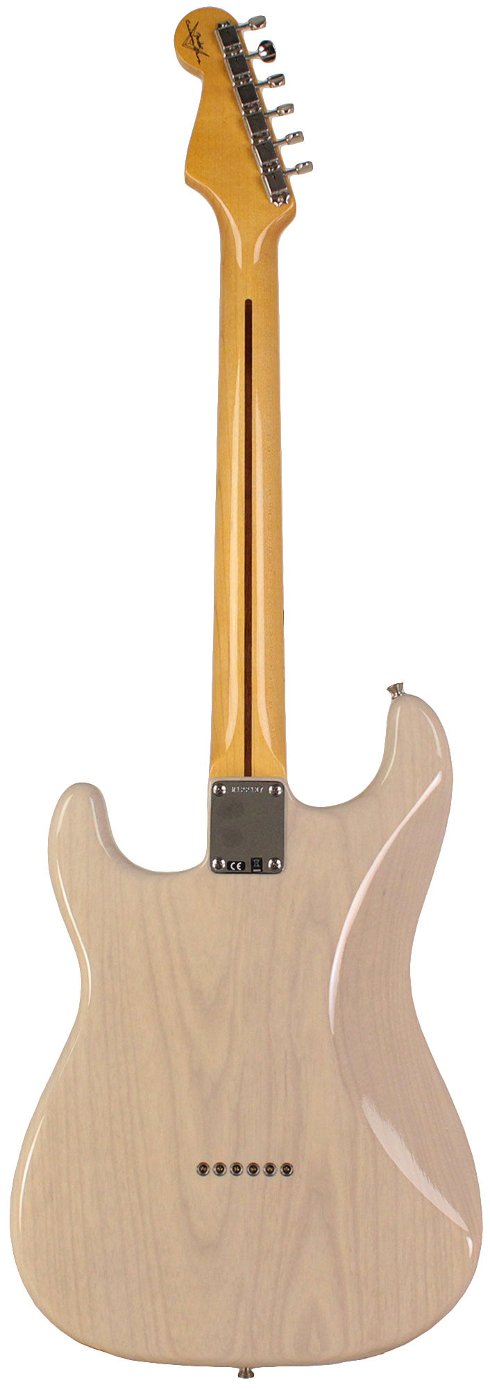 Fender Custom Shop Vintage Custom 55 Hardtail Stratocaster Aged White Blonde Guitar