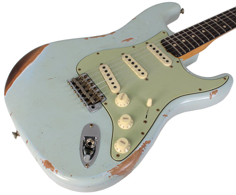 Fender Custom Shop NAMM Limited 1962 Stratocaster, Heavy Relic, Aged Sonic Blue