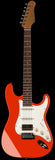 Suhr Select Classic S HSS Guitar, Roasted Neck, Fiesta Orange, Parchment