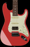 Suhr Select Classic S Antique HSS Guitar, Roasted Neck, Fiesta Red