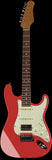 Suhr Select Classic S Antique HSS Guitar, Roasted Neck, Fiesta Red