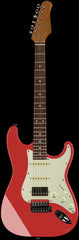 Suhr Select Classic S Antique HSS Guitar, Roasted Neck, Fiesta Red