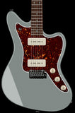 Suhr Select Classic JM Guitar, Roasted Neck, Firemist Silver