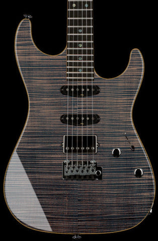 Suhr Select Standard Mahogany Guitar, Trans Blue Denim Slate