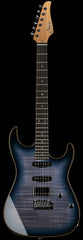Suhr Select Standard Mahogany Guitar, Faded Trans Whale Blue Burst