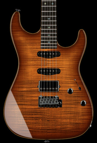 Suhr Select Standard Mahogany Guitar, Natural Burst