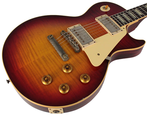 Gibson Custom Shop Murphy Lab 1959 Les Paul Standard Guitar, Factory Burst, Ultra Light Aged