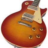Gibson Custom Shop Murphy Lab 1959 Les Paul Standard Guitar, Sunrise Teaburst, Ultra Light Aged - Humbucker Music