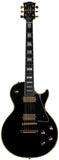 Gibson Custom Shop 1968 Les Paul Custom Reissue Guitar, Gloss, Ebony Black