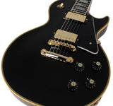 Gibson Custom Shop 1968 Les Paul Custom Reissue Guitar, Gloss, Ebony Black
