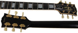 Gibson Custom Shop 1957 Les Paul Custom Reissue Guitar, VOS, Ebony Black - Humbucker Music