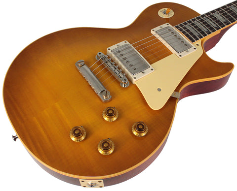 Gibson Custom Shop 1959 Les Paul Standard Reissue Guitar, VOS, Dirty Lemon - Humbucker Music