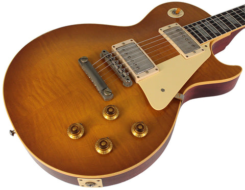 Gibson Custom Shop Murphy Lab 1959 Les Paul Standard Guitar, Light Aged, Dirty Lemon - Humbucker Music
