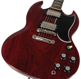Gibson Custom Shop 1961 Les Paul SG Standard Reissue Guitar, VOS, Cherry Red - Humbucker Music