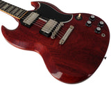 Gibson Custom Shop 1961 Les Paul SG Standard Reissue Guitar, VOS, Cherry Red - Humbucker Music
