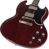 Gibson Custom Shop 1961 Les Paul SG Standard Reissue Guitar, VOS, Cherry Red - Humbucker Music