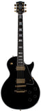 Gibson Custom Shop Les Paul Custom Guitar, Gloss, Ebony Black