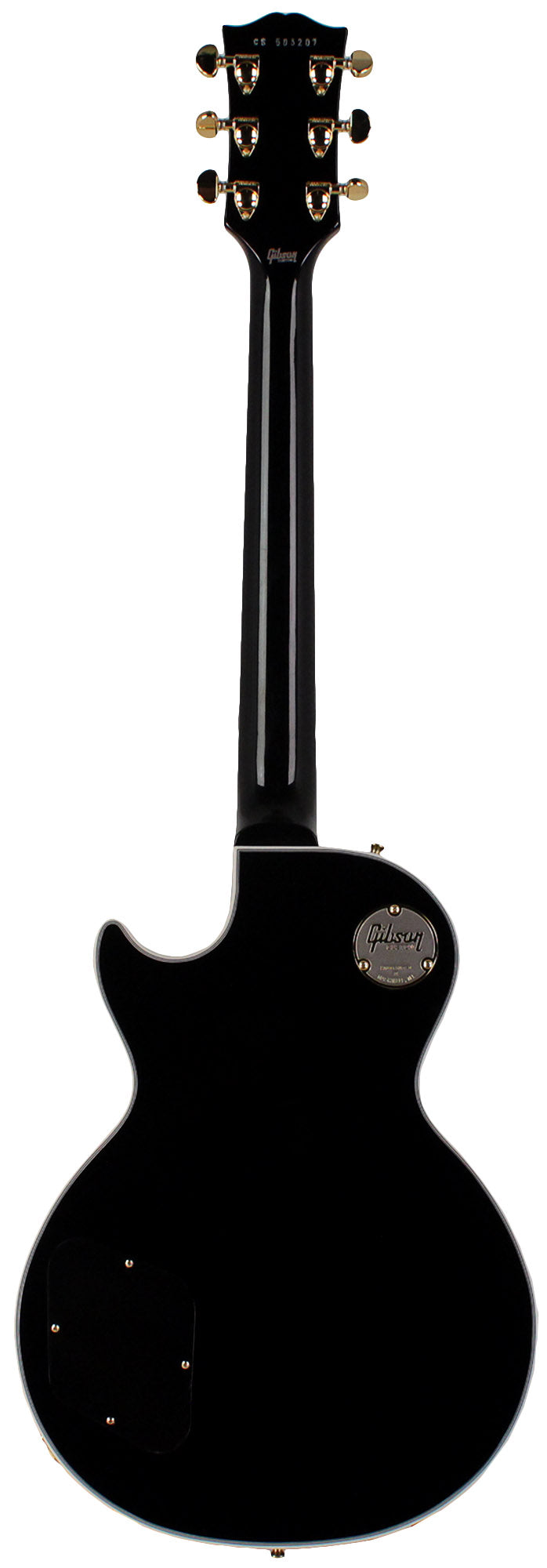 Gibson Custom Shop Les Paul Custom Guitar, Gloss, Ebony Black