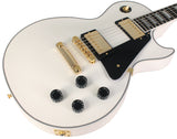Gibson Custom Shop Les Paul Custom Guitar, Gloss, Alpine White