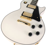 Gibson Custom Shop Les Paul Custom Guitar, Gloss, Alpine White