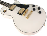 Gibson Custom Shop Les Paul Custom Guitar, Gloss, Alpine White