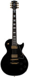 Gibson Custom Shop Les Paul Custom Guitar, Gloss, Ebony Black