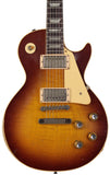 Gibson Custom Shop Murphy Lab 1960 Les Paul Standard Guitar, Heavy Aged, Iced Tea Burst - Humbucker Music