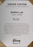 Gibson Custom Shop Murphy Lab 1959 Les Paul Standard Guitar, Brazilian Rosewood, Light Aged, Custom Finish