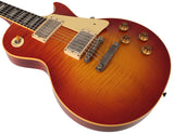Gibson Custom Shop Murphy Lab 1959 Les Paul Standard Guitar, Sunrise Teaburst, Ultra Light Aged - Humbucker Music