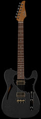 Suhr Select Alt T Cat's Eye Guitar, Graphite Metallic, Black