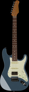 Suhr Select Classic S Antique HSS Guitar, Roasted Neck, Ice Blue Metallic
