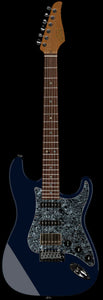 Suhr Select Classic S HSS Guitar, Roasted Neck, Mercedes Blue Metallic