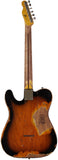 Nash E-1HB Guitar, 2-Tone Burst, Extra Heavy Aging
