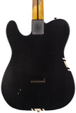 Nash GF-3 Gold Foil Guitar, Black, Competition Stripes, Light Aging