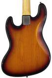 Nash JB-63 Bass Guitar, 3-Tone Sunburst, Light Aging