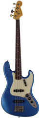 Nash JB63 Bass Guitar, Lake Placid Blue, Light Aging