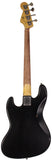 Nash JB63 Bass Guitar, Black, Tortoise Shell, Light Aging